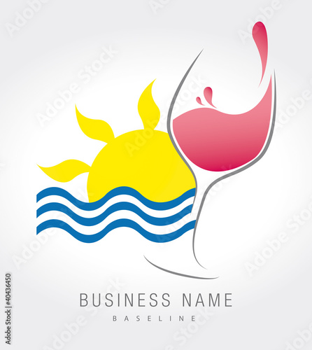 LOGO VIN SOLEIL ET MER