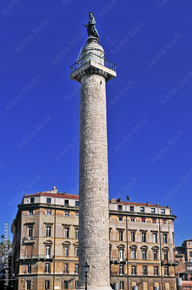Obraz premium Roma, Colonna Traiana