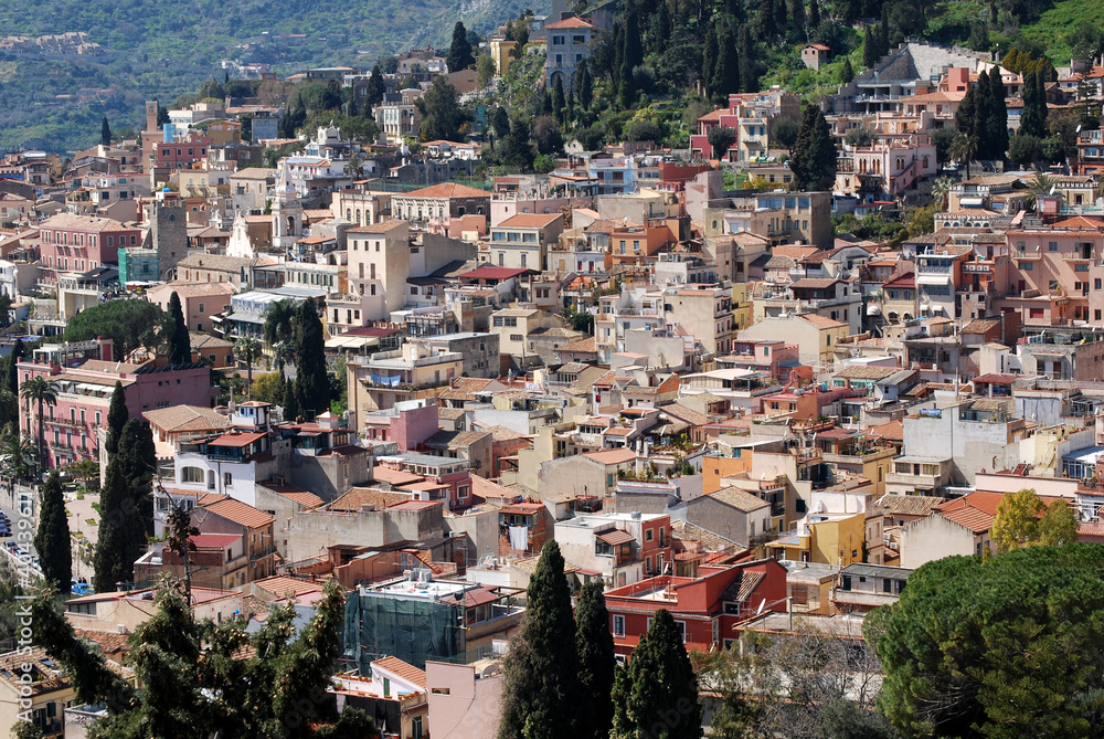 Naklejka premium Sizilien - Taormina