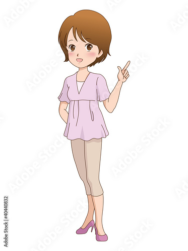 女性/案内