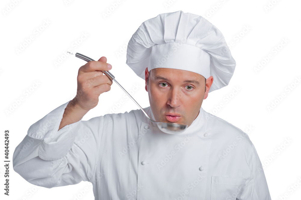 cook isolated on white background cook isolated on white background