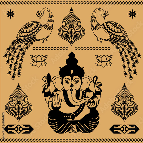 East decorative ornament