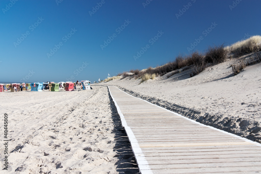 Sandstrand auf Langeoog
