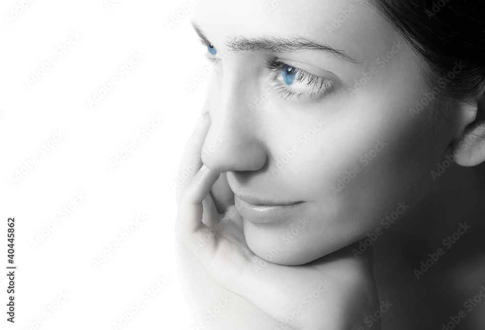 Fototapeta premium Woman close-up