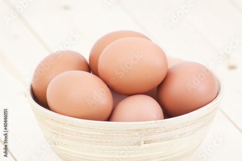 eggs in a bowl