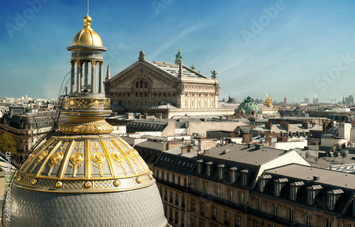Photography Opera de Paris vue des toits - France
