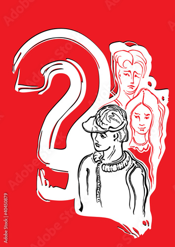 Questions on mutual relations between young men.