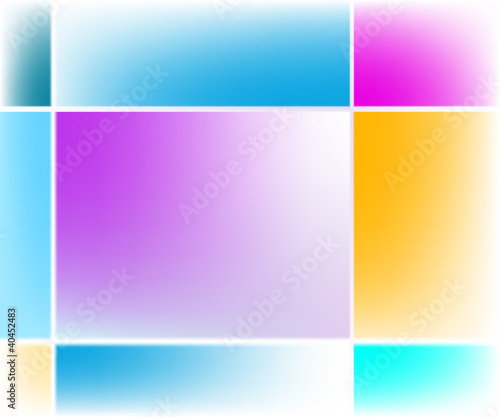 Vector bright background