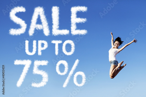 75 Percent Sale Poster