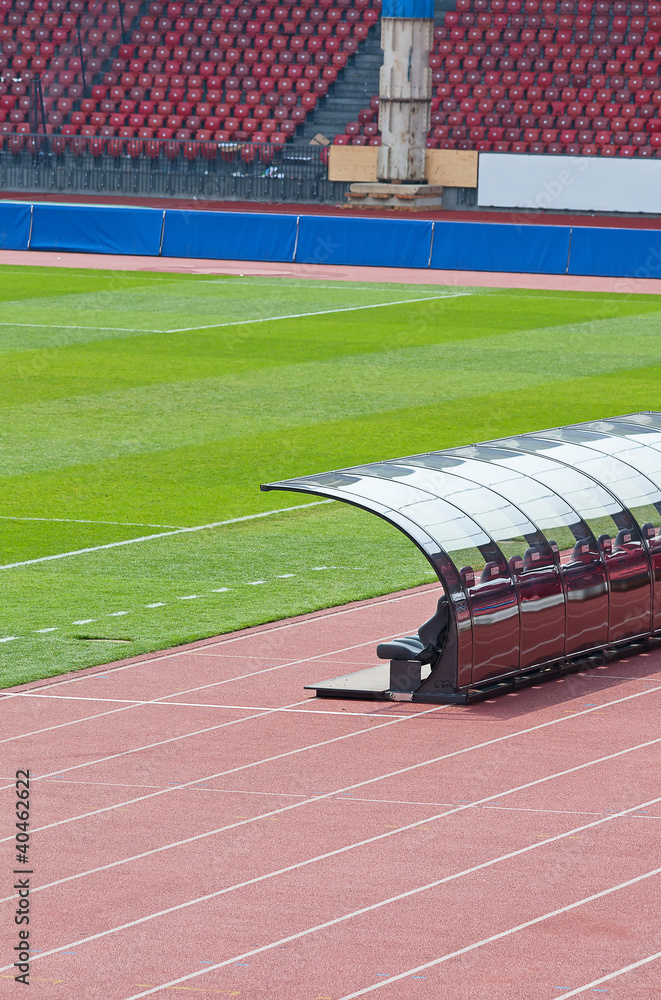 Fototapeta premium Stadion piłkarski