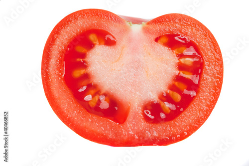 Wallpaper Mural Fresh tomato isolated on white Torontodigital.ca