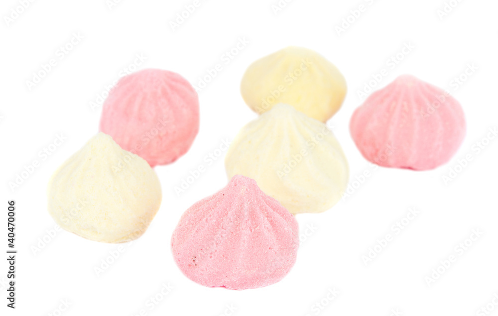 meringue isolated meringue isolated