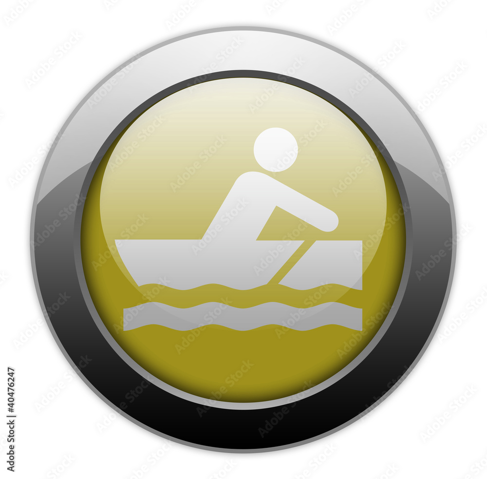 Yellow Metallic Orb Button Yellow Metallic Orb Button