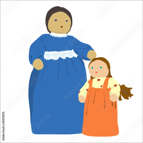 mother and daughter