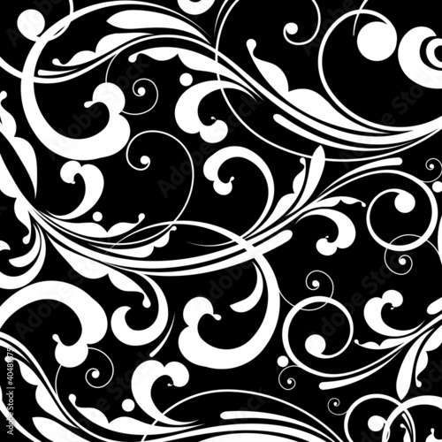 floral background abstract design