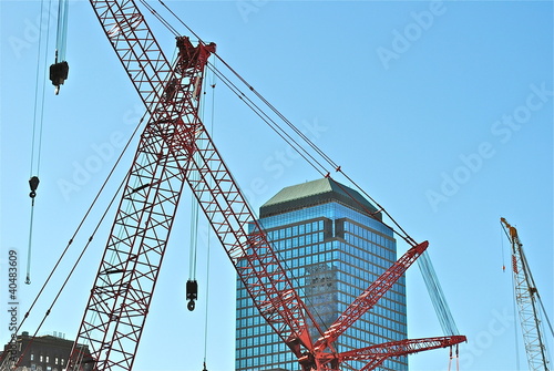 New York City Skyline - Ground Zero