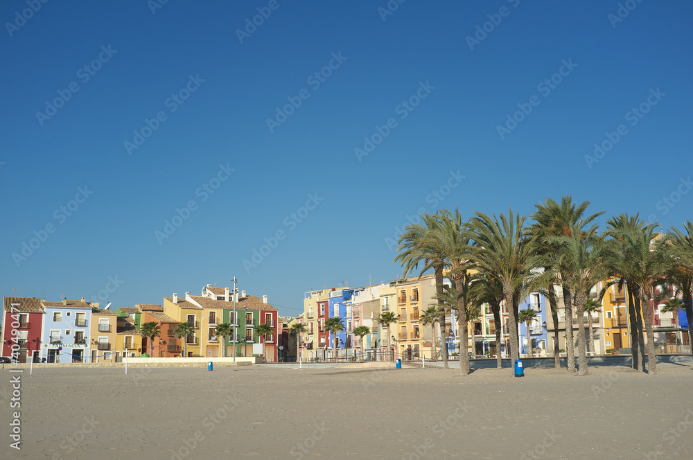 Obraz premium Villajoyosa beach