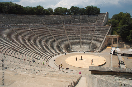 Epidaurus Theatre , Greece