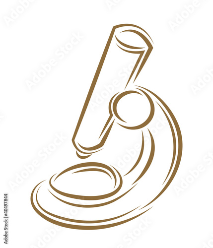 Sketch of microscope
