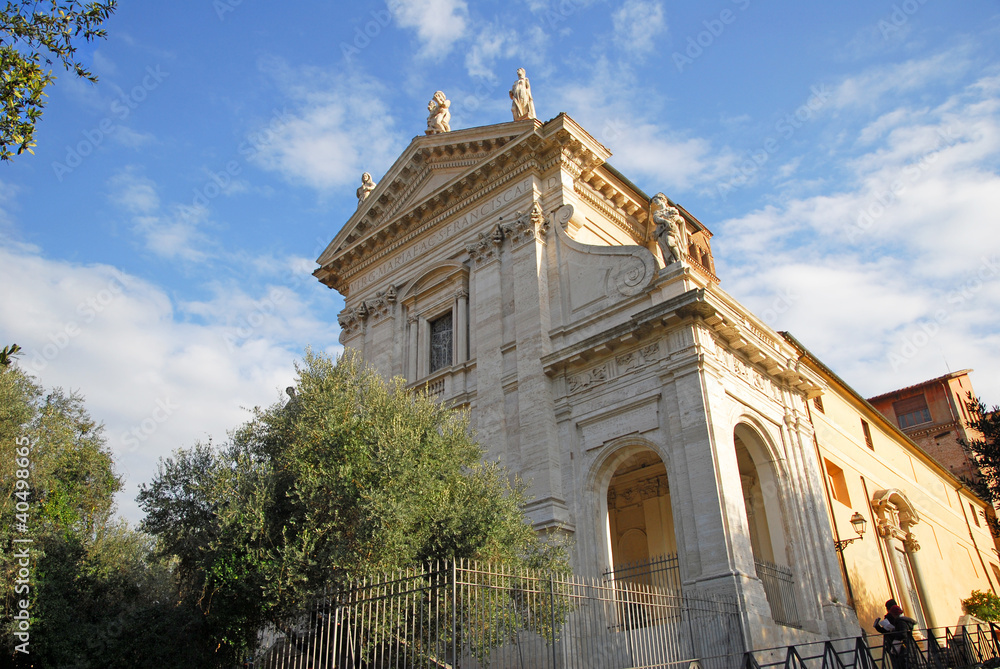 Francesca Romana Basilica at the Roman Forum Francesca Romana Basilica at the Roman Forum