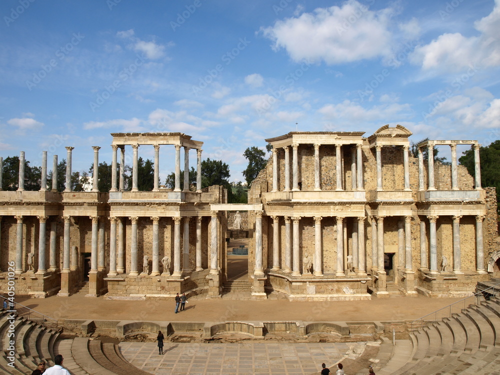 Obraz premium TEATRO ROMANO DE MERIDA
