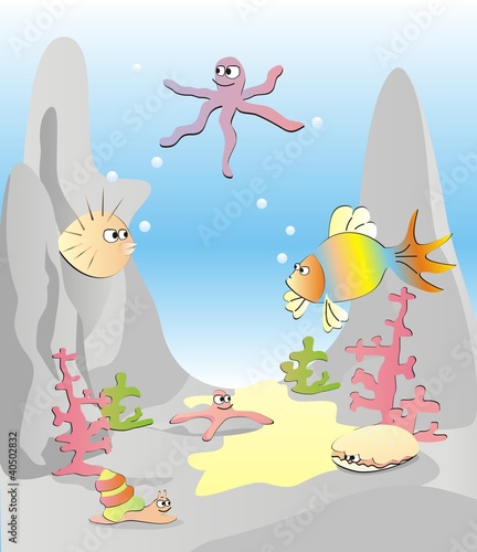 marine life