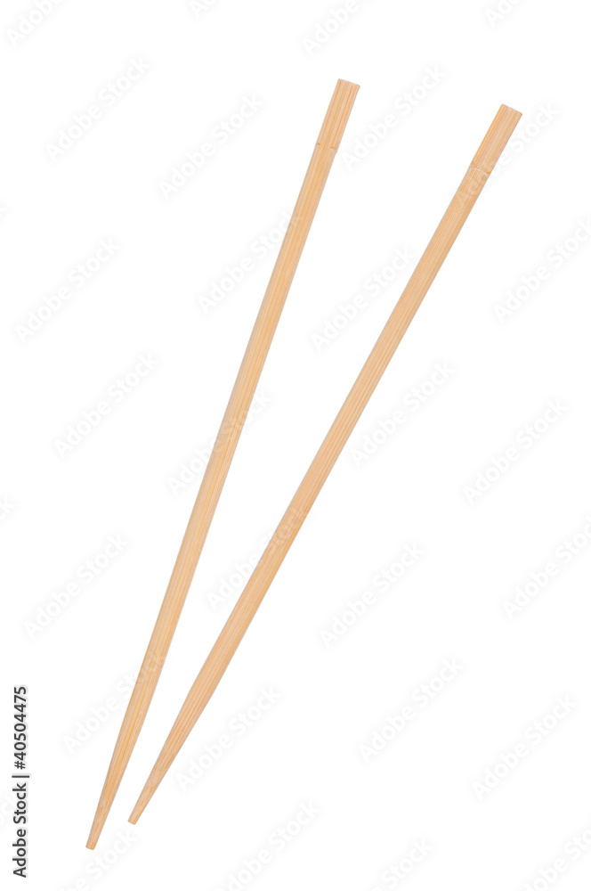 Chopsticks isolated on white background. Chopsticks isolated on white background.