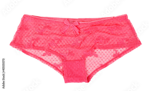 Pink ladies lace panties