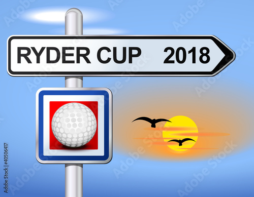 Panneau RYDER CUP 2018