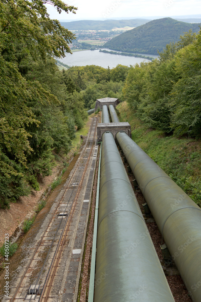 Pumpspeicherkraftwerk Waldeck StockFoto Adobe Stock