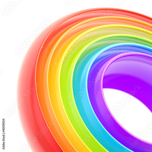 Rainbow stripe abstract bac...