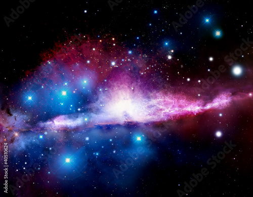 Illustration of a nebula