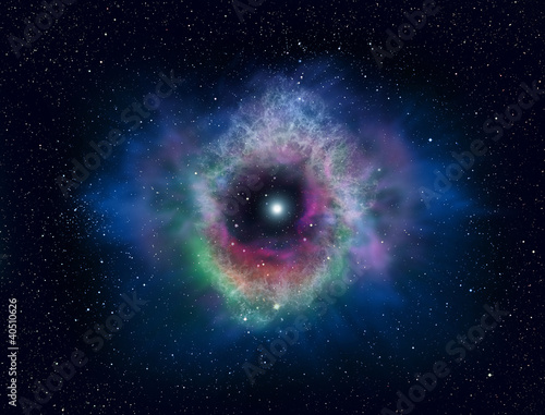 Fototapeta Naklejka Na Ścianę i Meble -  Illustration of a nebula