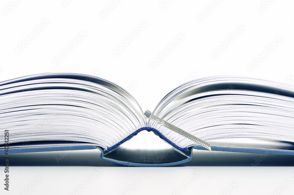 Detail of an open book Detail of an open book