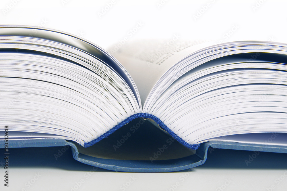 Detail of an open book Detail of an open book