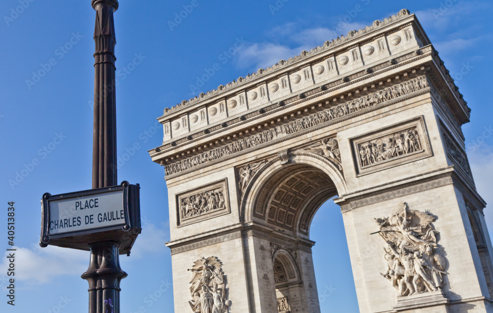 Obraz premium Paris - Arc de Triomphe