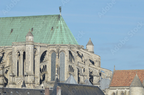 Obraz na płótnie cathédrale de Chartres