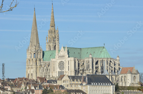 Obraz na płótnie cathédrale de Chartres