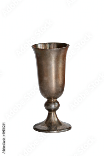 Silver wineglass