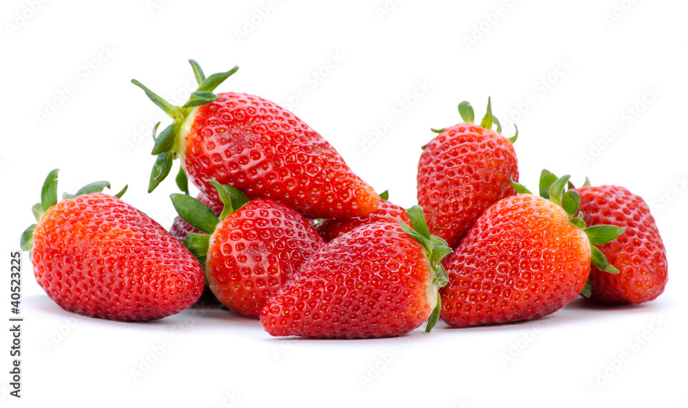 Group of strawberries Group of strawberries