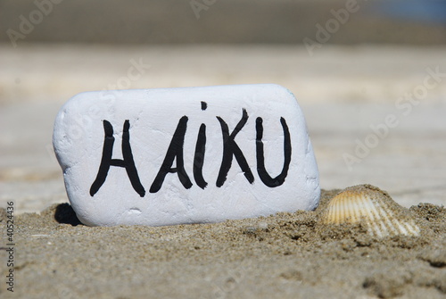 Tablou pe pânză Haiku concept