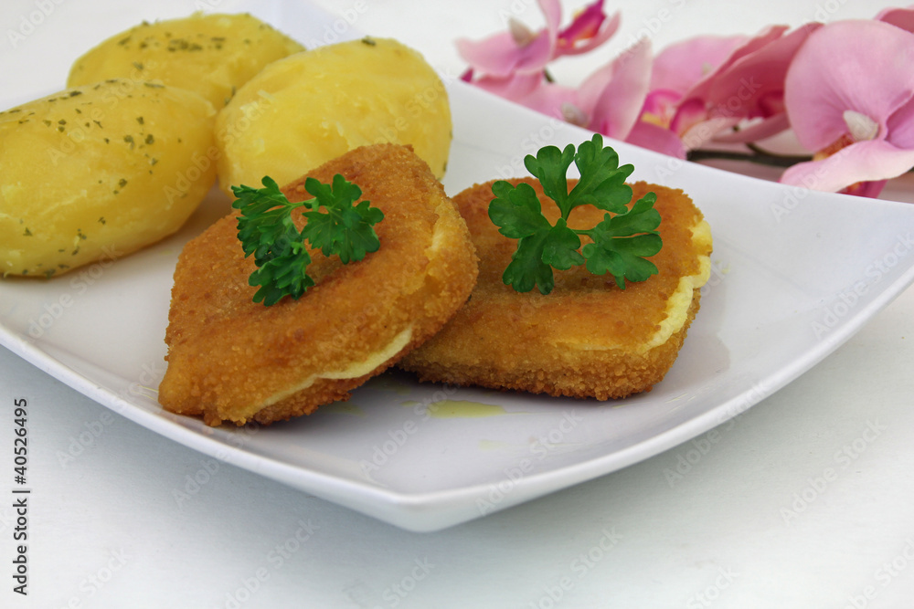 gebackener Emmentaler gebackener Emmentaler