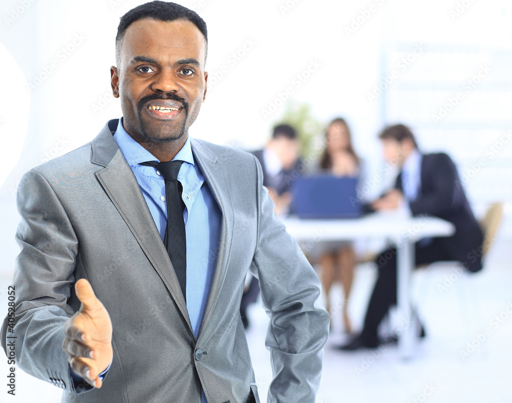 Portrait of a handsome successful business man Portrait of a handsome successful business man