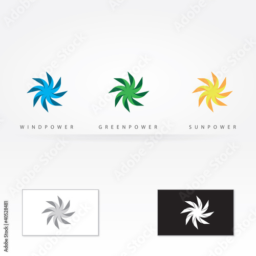 Power pinwheel
