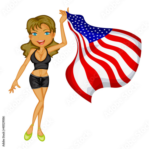 american woman