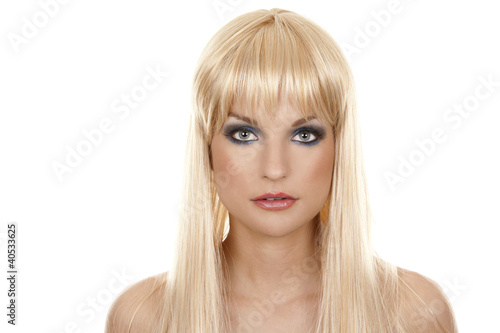beautiful blond woman