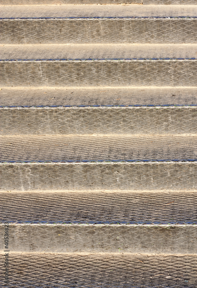 Iron stairway with rusty Iron stairway with rusty