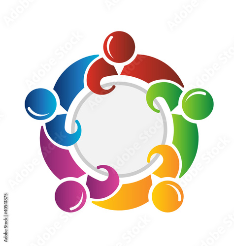 Team around a circle