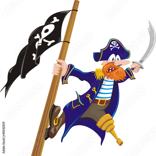 menacing pirate
