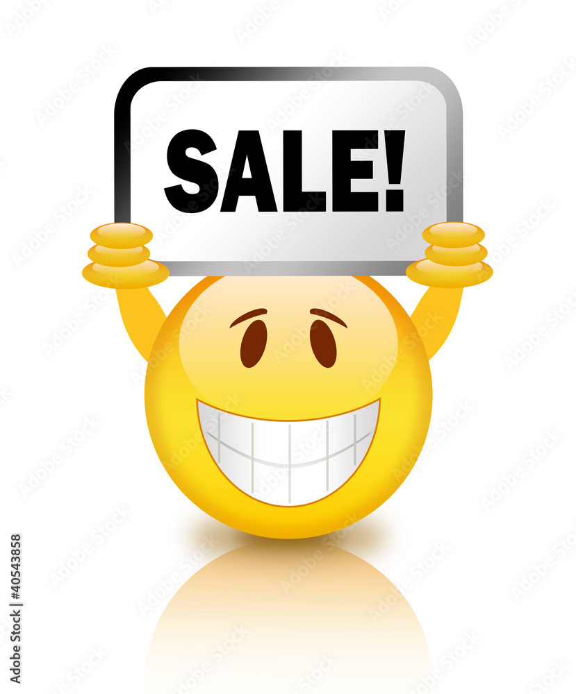 Sale smiley StockIllustration Adobe Stock